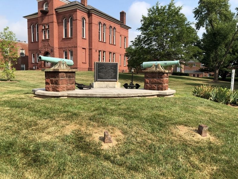 In Commemoration of the Manassas National Jubilee of Peace Marker. Click for full size. In Commemoration of the Manassas National Jubilee of Peace Marker image. Click for full size.