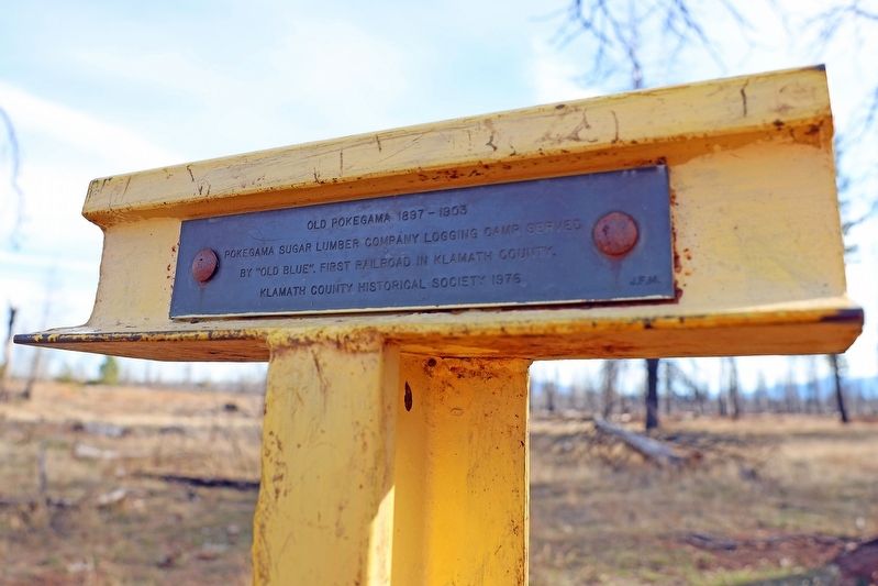 Old Pokegama Marker. Click for full size. Old Pokegama Marker image. Click for full size.