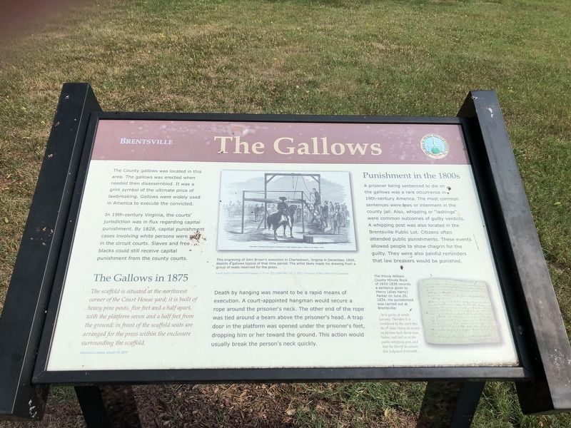 The Gallows Marker image. Click for full size.