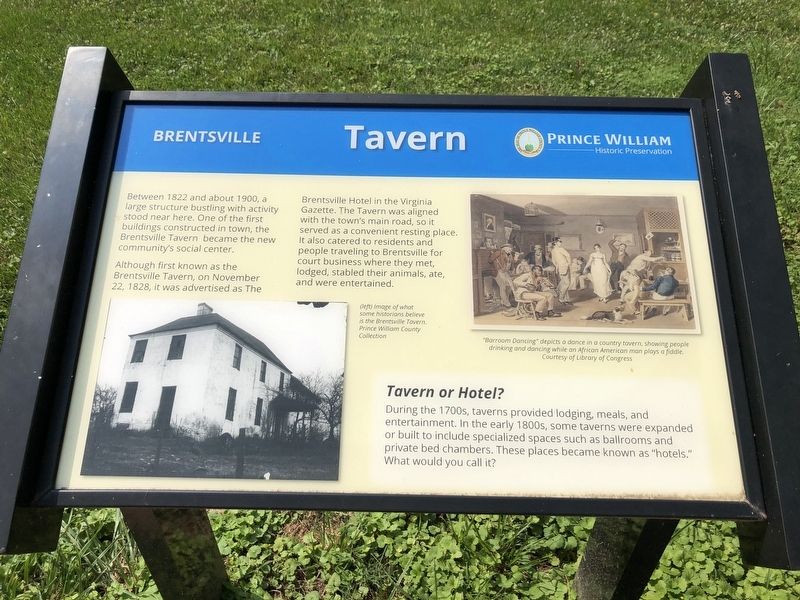 Tavern Marker image. Click for full size.