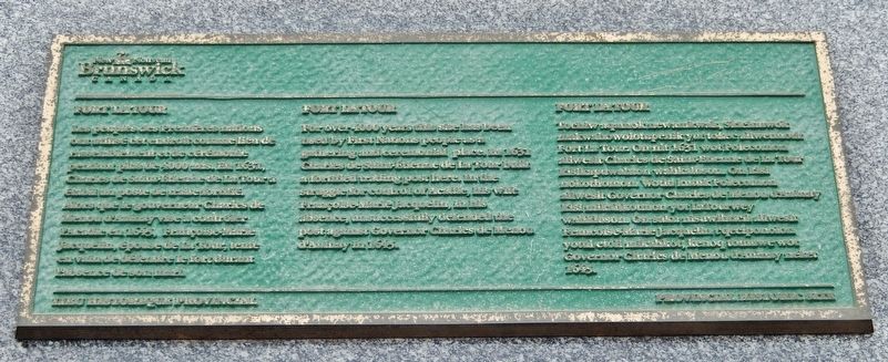 Fort La Tour Marker image. Click for full size.
