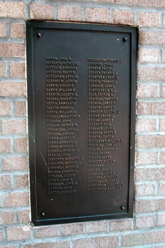 Murray Hill WWI Memorial image. Click for full size.