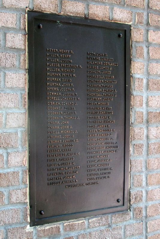 Murray Hill WWI Memorial image. Click for full size.