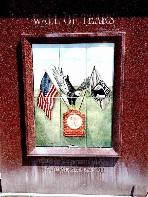 Wall Of Tears Memorial. Click for full size. Wall Of Tears Memorial image. Click for full size.