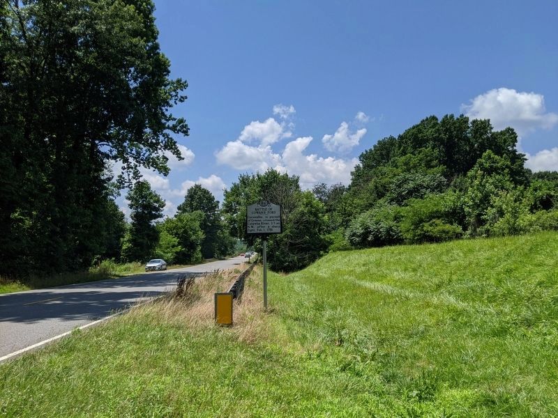 Battle of Cowan's Ford Marker. Click for full size. Battle of Cowan's Ford Marker image. Click for full size.