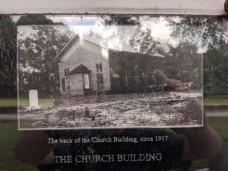 The back of the Church Building, circa 1917. Click for full size. The back of the Church Building, circa 1917 image. Click for full size.