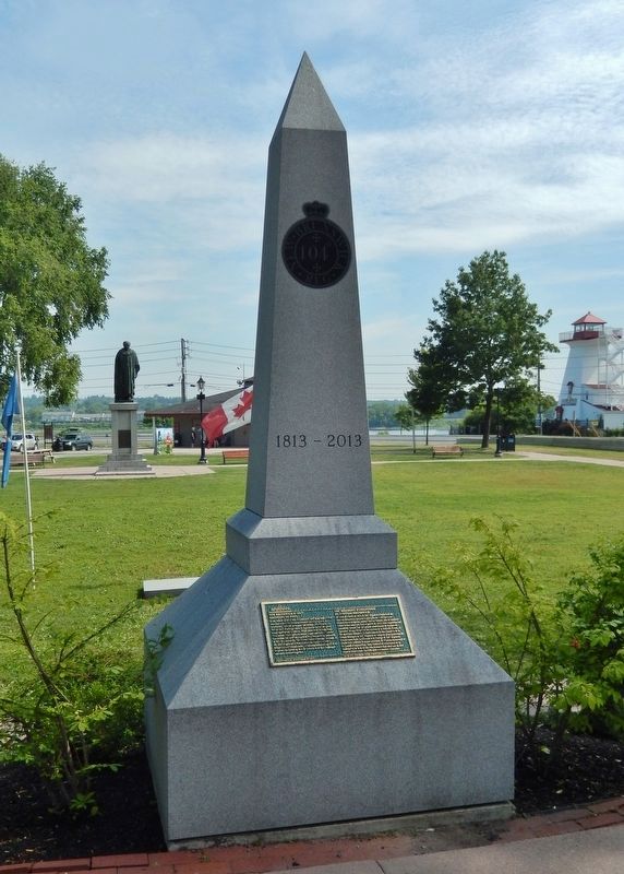 New Brunswick's 104th Regiment of Foot Monument. Click for full size. New Brunswick's 104th Regiment of Foot Monument image. Click for full size.