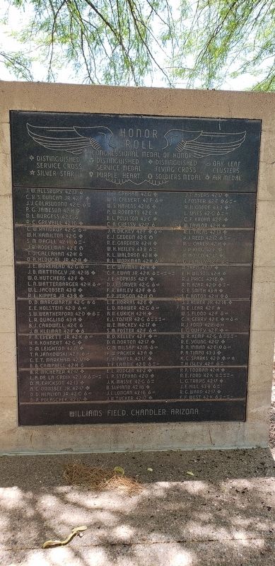 Honor Roll. Click for full size. Honor Roll image. Click for full size.