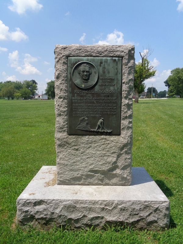 Roswell B. Mason Marker image. Click for full size.