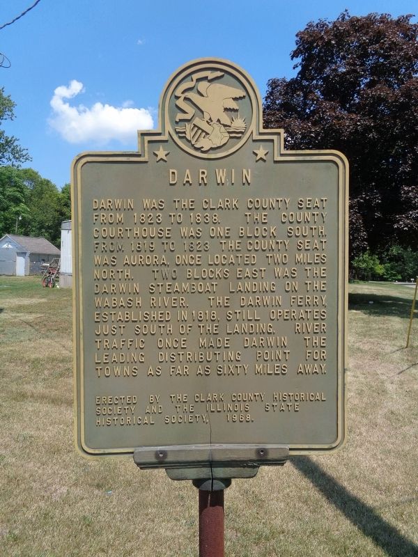 Darwin Marker. Click for full size. Darwin Marker image. Click for full size.