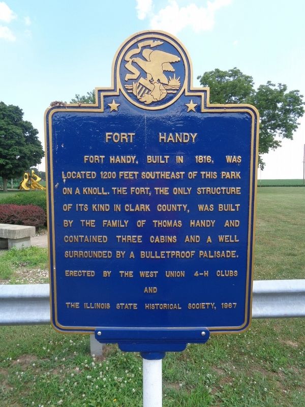 Fort Handy Marker. Click for full size. Fort Handy Marker image. Click for full size.