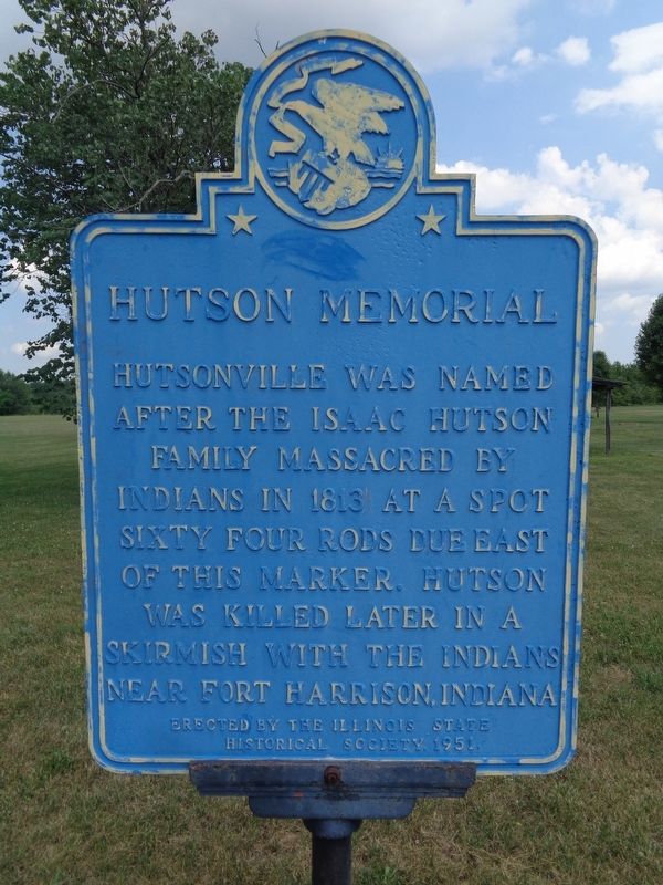 Hutson Memorial. Click for full size. Hutson Memorial image. Click for full size.