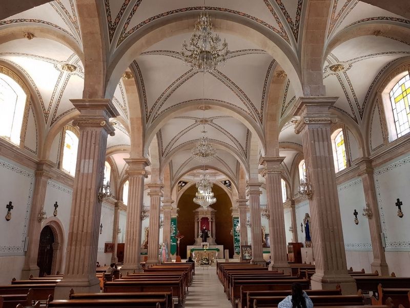 An interior view of the parish church of San Diego de Alcal image. Click for full size.