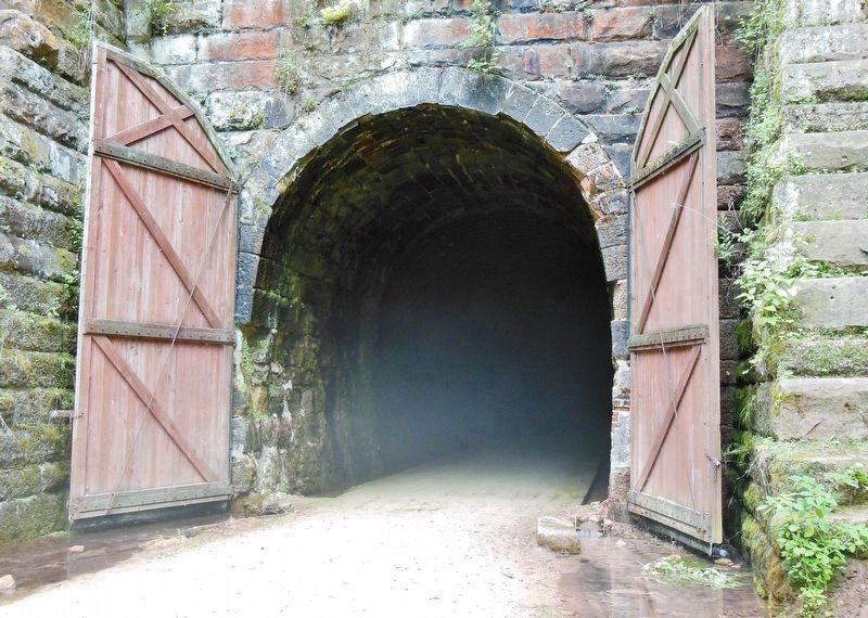Tunnel No. 3 — west portal image. Click for full size.