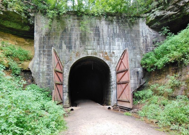 Tunnel No. 3 — east portal image. Click for full size.