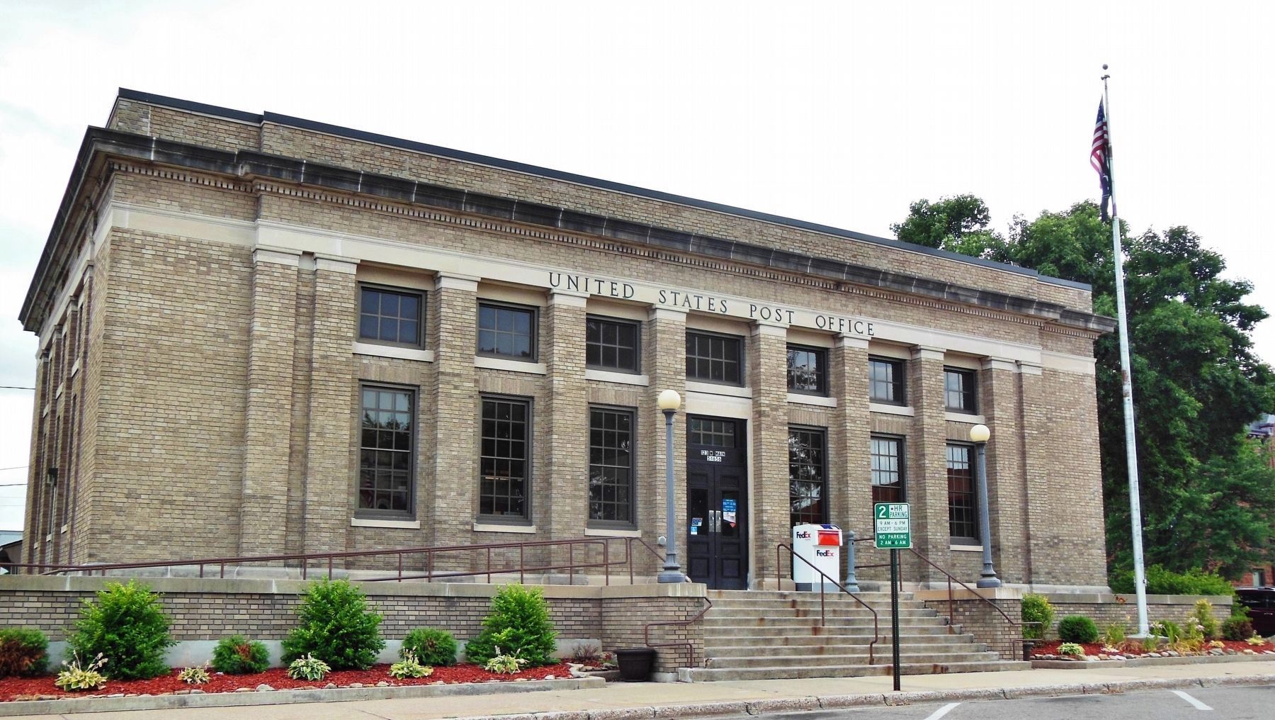 U.S. Post Office, Sparta, Wisconsin image. Click for full size.