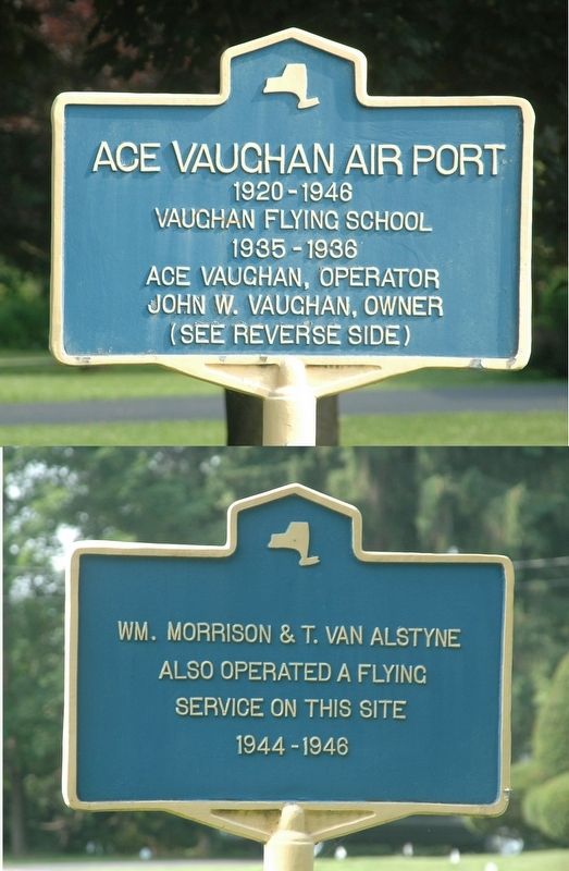Ace Vaughan Air Port Marker image. Click for full size.