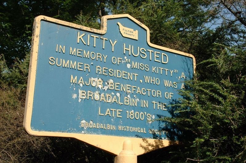 Kitty Husted Marker. Click for full size. Kitty Husted Marker image. Click for full size.