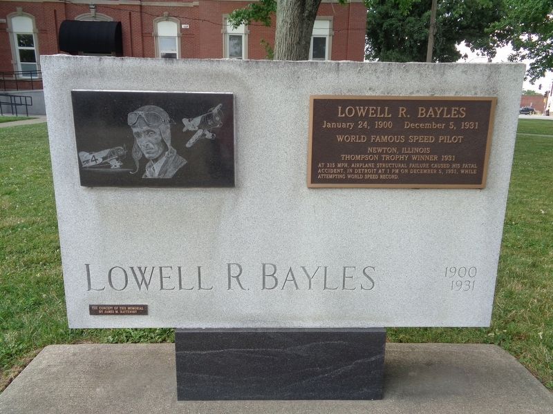 Lowell R. Bayles Marker image. Click for full size.