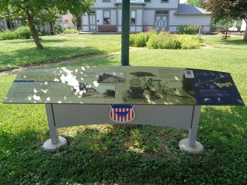 Greenup Marker. Click for full size. Greenup Marker image. Click for full size.