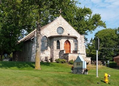St. Anne Church/St. Anne Chapel and Marker image. Click for full size.