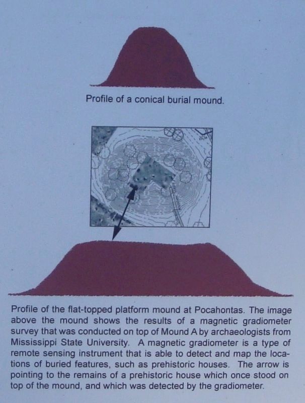 Conical Burial Mound image. Click for full size.