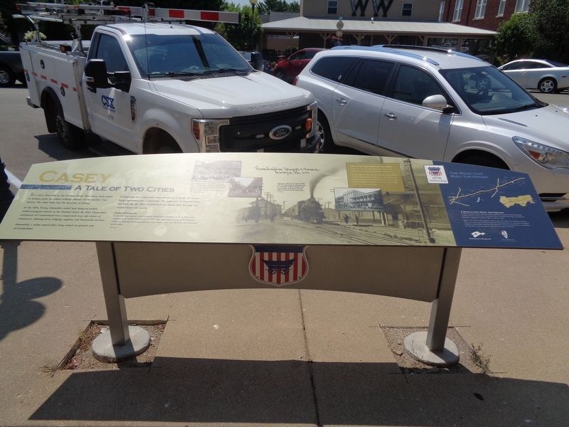 Casey Marker. Click for full size. Casey Marker image. Click for full size.
