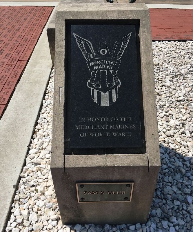 Merchant Marine Memorial. Click for full size. Merchant Marine Memorial image. Click for full size.