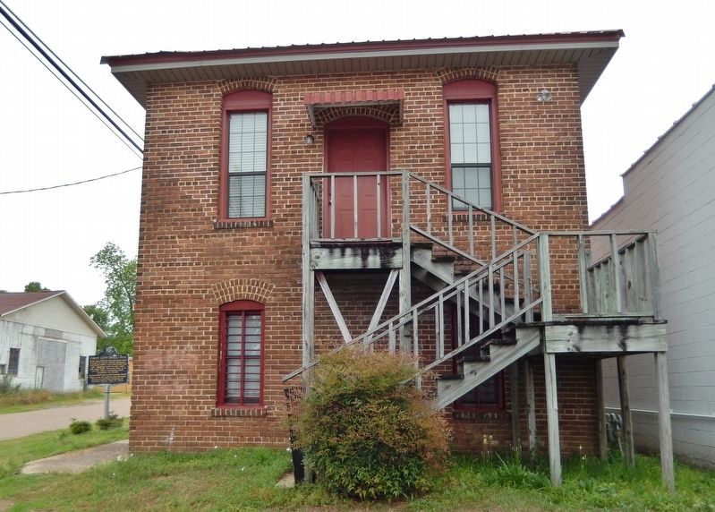 First City Hall - Jail (<i>south elevation</i>) image. Click for full size.