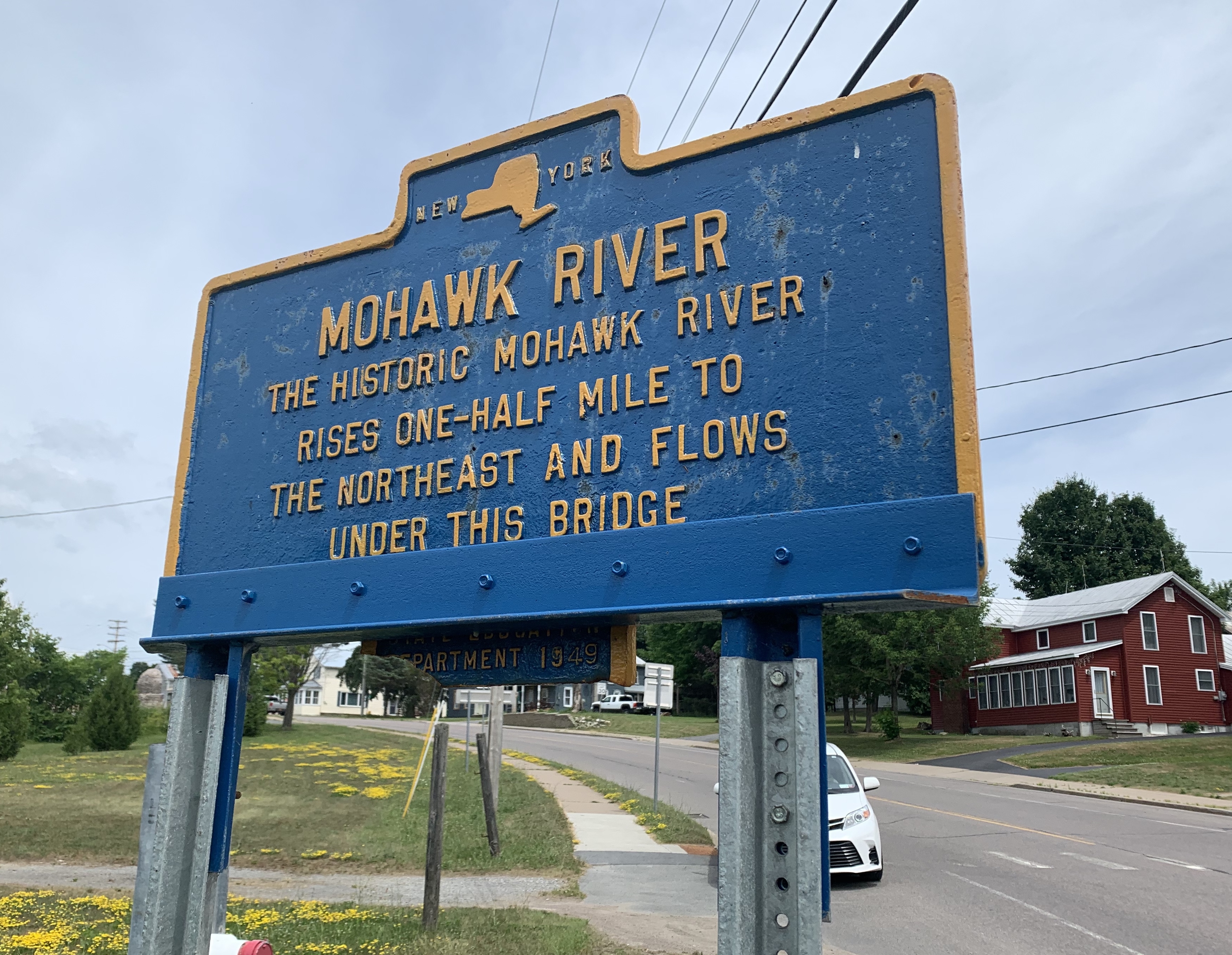 Mohawk River Marker