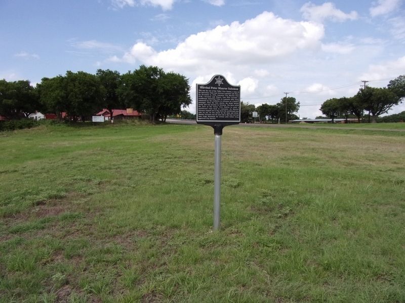 Marshal Peter Monroe Solomon Marker image. Click for full size.