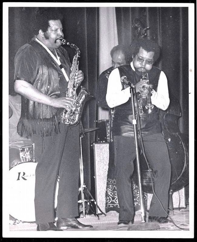 Cannonball Adderley and Nat Adderley. Click for full size. Cannonball Adderley and Nat Adderley image. Click for full size.