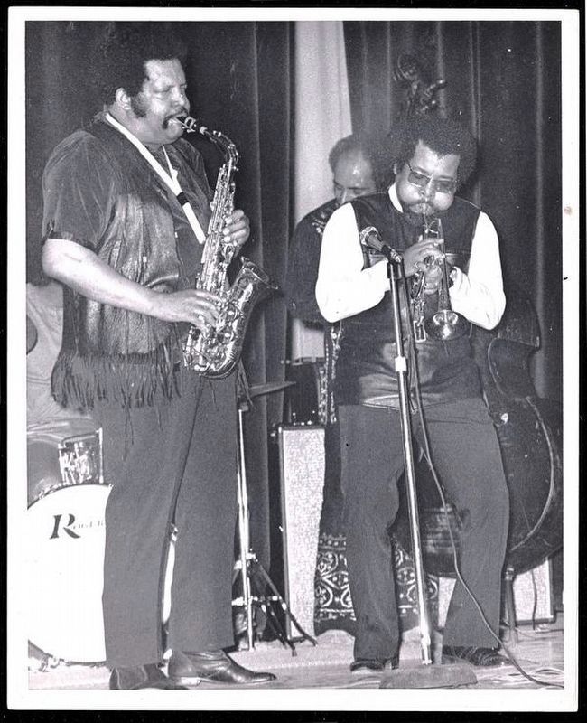 Cannonball Adderley and Nat Adderley image. Click for full size.