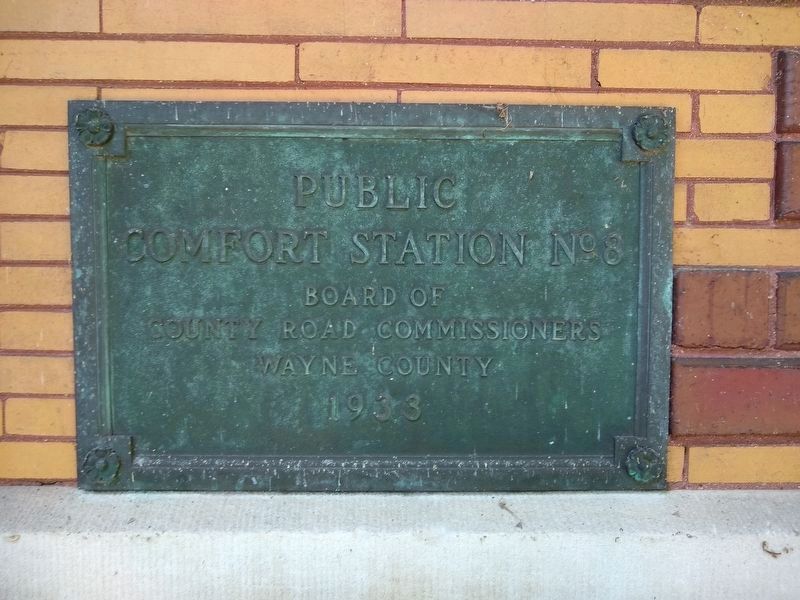 The End of the Line at the Grosse Ile Depot Marker — plaque image. Click for full size.