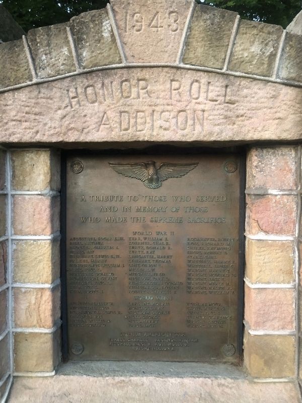 Honor Roll Marker image. Click for full size.