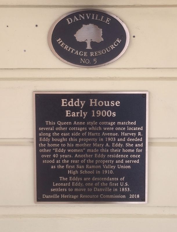 Eddy House Marker image. Click for full size.