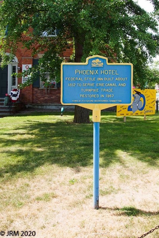 Phoenix Hotel Marker. Click for full size. Phoenix Hotel Marker image. Click for full size.