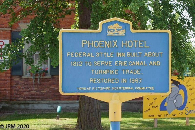 Phoenix Hotel Marker. Click for full size. Phoenix Hotel Marker image. Click for full size.