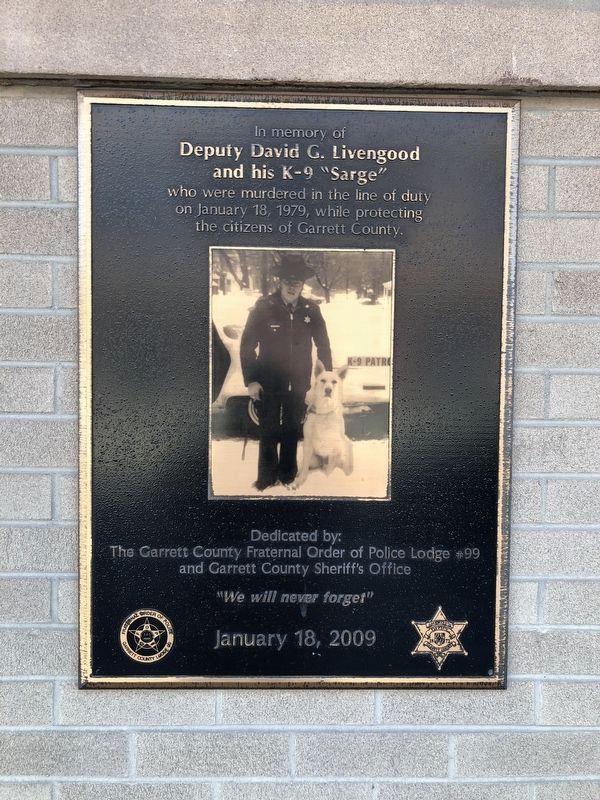 Law Enforcement Memorial nearby on the courthouse. Click for full size. Law Enforcement Memorial nearby on the courthouse image. Click for full size.