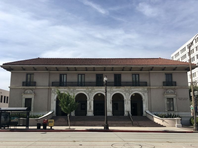 Pasadena Post Office image. Click for full size.