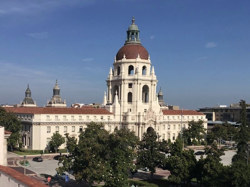 Pasadena City Hall. Click for full size. Pasadena City Hall image. Click for full size.