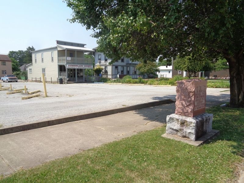 Site of Barbour Inn Marker. Click for full size. Site of Barbour Inn Marker image. Click for full size.