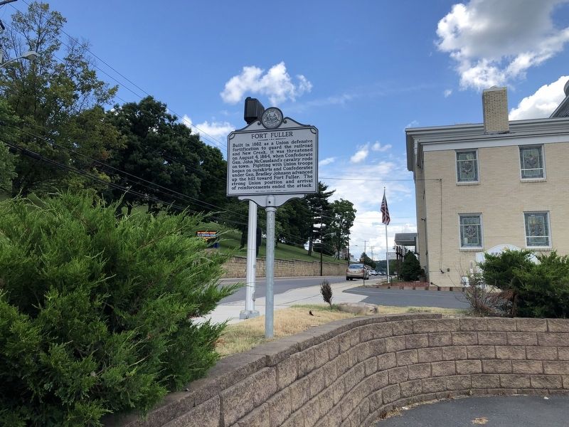 Fort Fuller / Capture of New Creek Marker image. Click for full size.