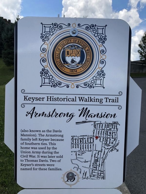 Armstrong Mansion Marker image. Click for full size.