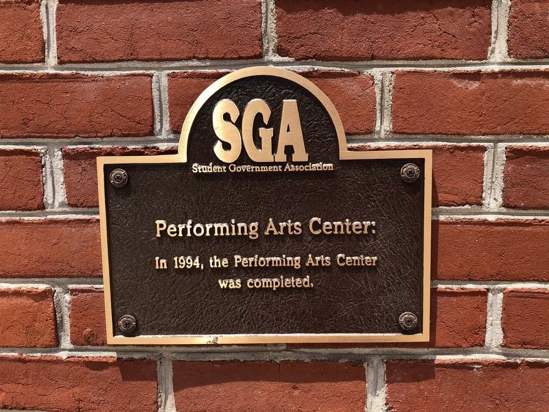 Performing Arts Center Marker image. Click for full size.