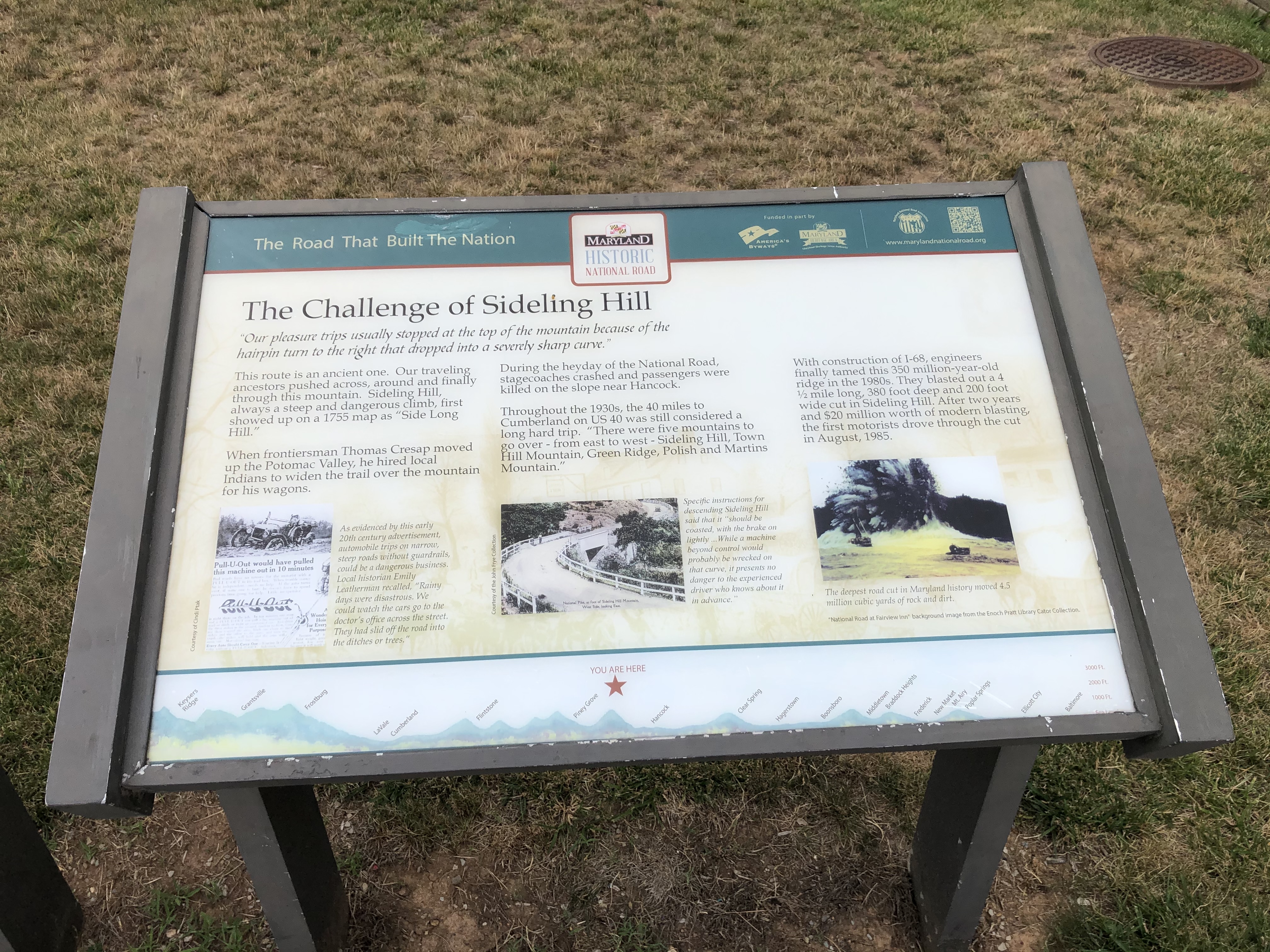 The Challenge of Sideling Hill Marker
