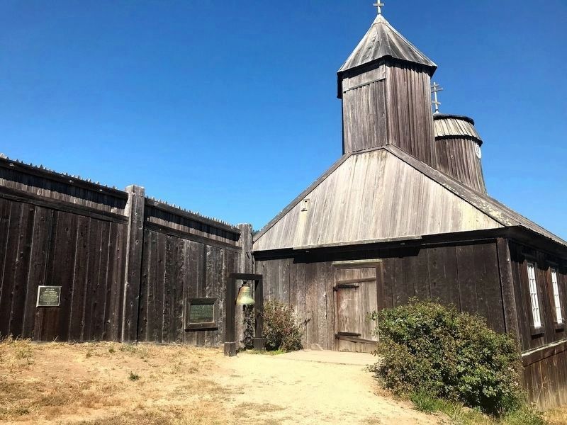 Fort Ross Chapel image. Click for full size.