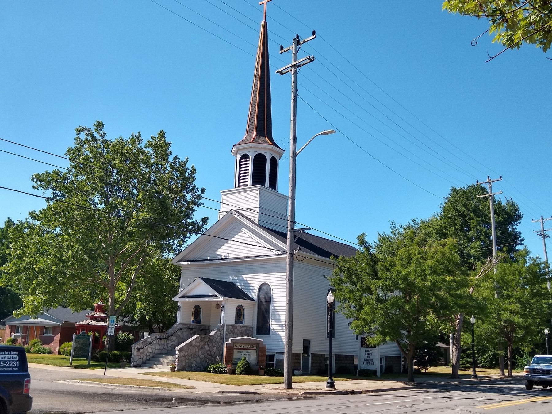 St. John's Lutheran Church image. Click for full size.