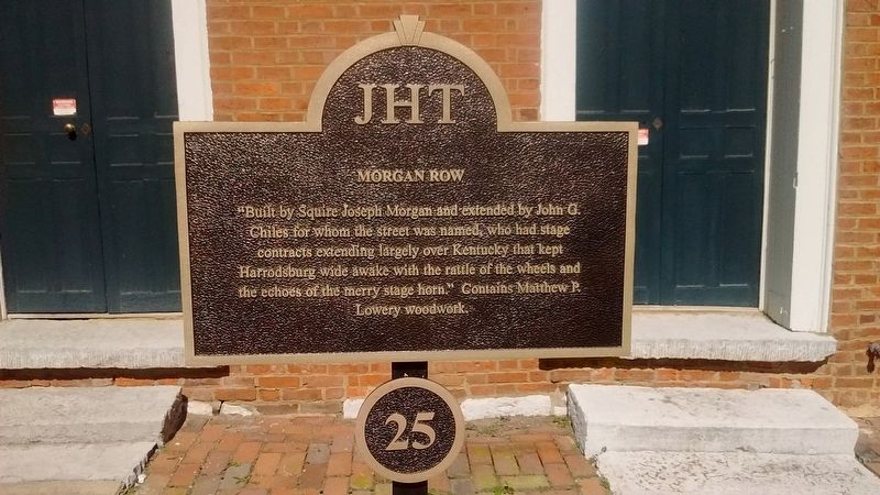 Morgan Row Marker image. Click for full size.