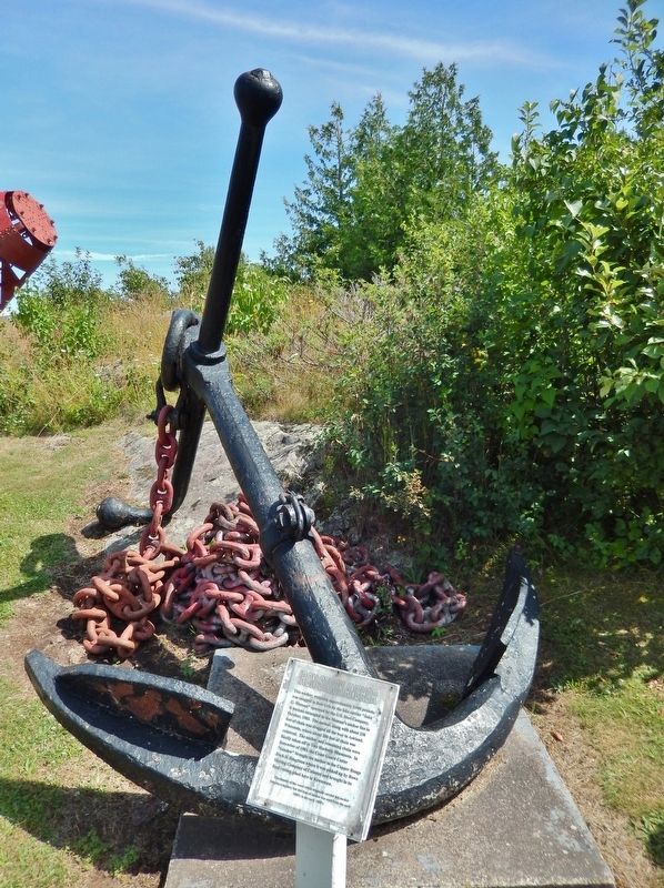 Iron-Stock Anchor Marker image. Click for full size.